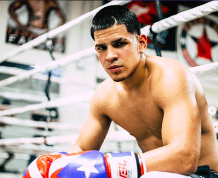 Edgar Berlanga began boxing at the age of seven.